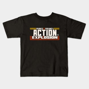 ACTION EXPLOSION TITLE Kids T-Shirt